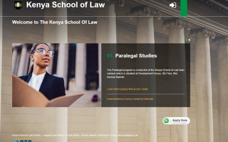 Kenya School of Law: Admission, Fee Details, Applying, and Student Portal Use (2024 Guide)