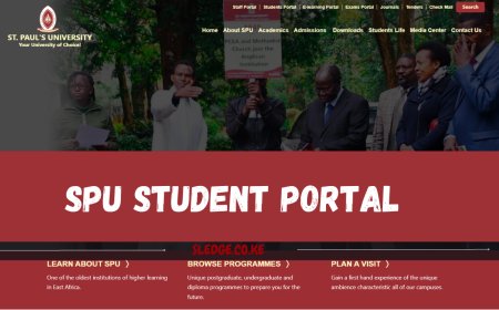 St. Paul's University (SPU) Portal Guide: Registration, Services, Courses, and Fees 2024