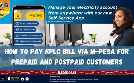 How to Pay KPLC  Prepaid and Postpaid Bill With M-Pesa 2024
