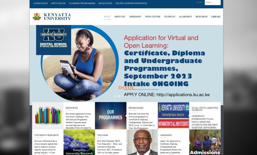 Kenyatta University Courses and Their Cluster Points In 2024