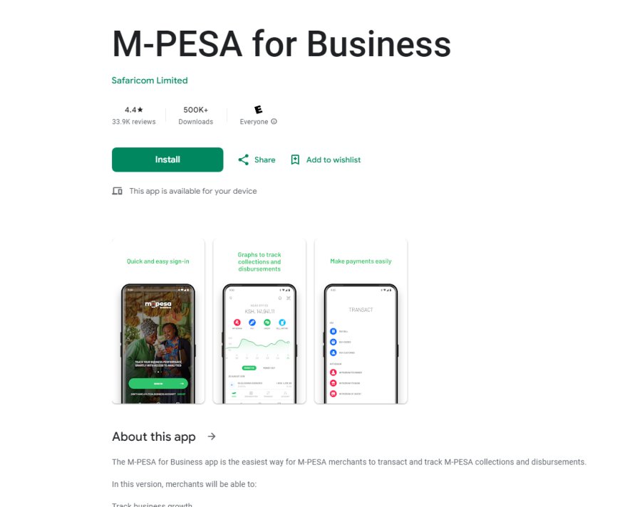 M-Pesa Business App: How to Download, Registration, and Services