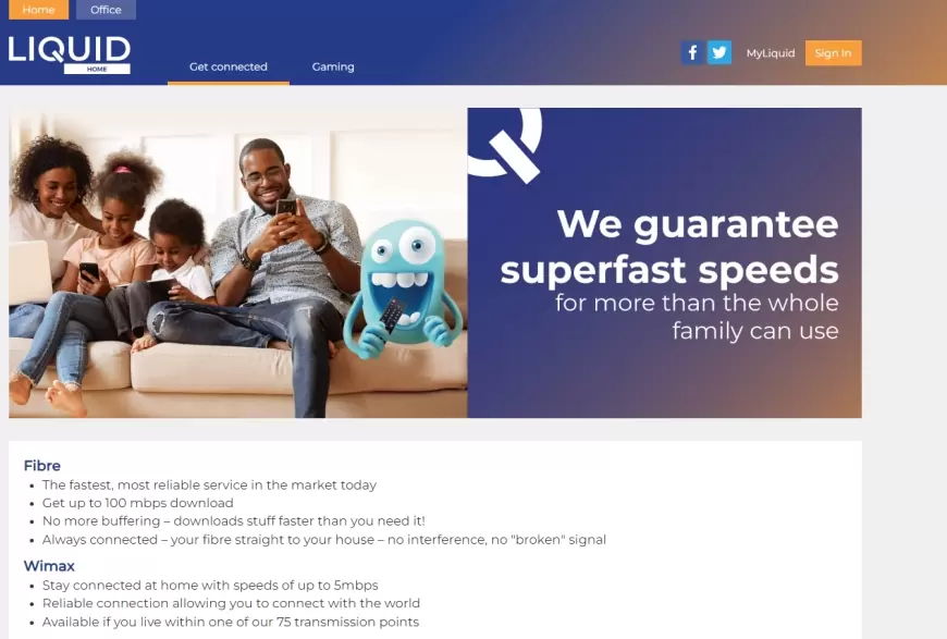 Liquid Telecom Internet Packages Prices, Coverage, and Contacts: Everything You Need to Know (2024)